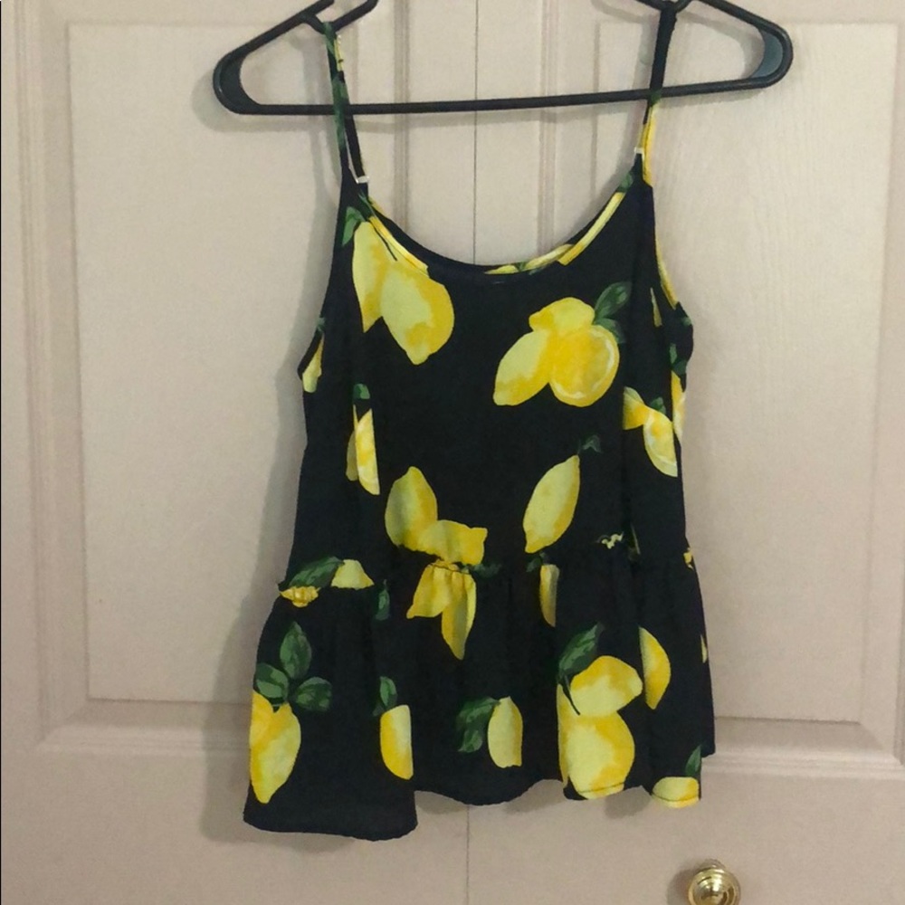 Lemon print tank